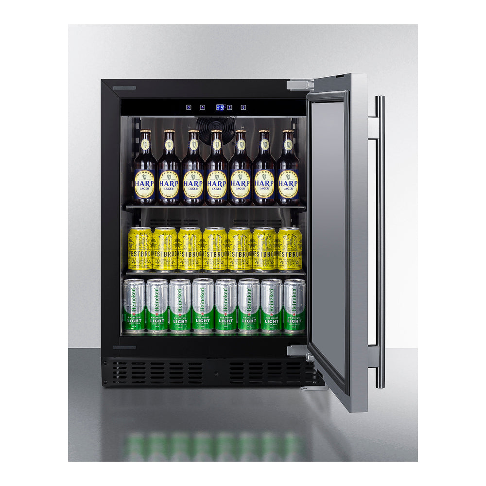 Summit 24" Wide Built-in All-refrigerator, ADA Compliant