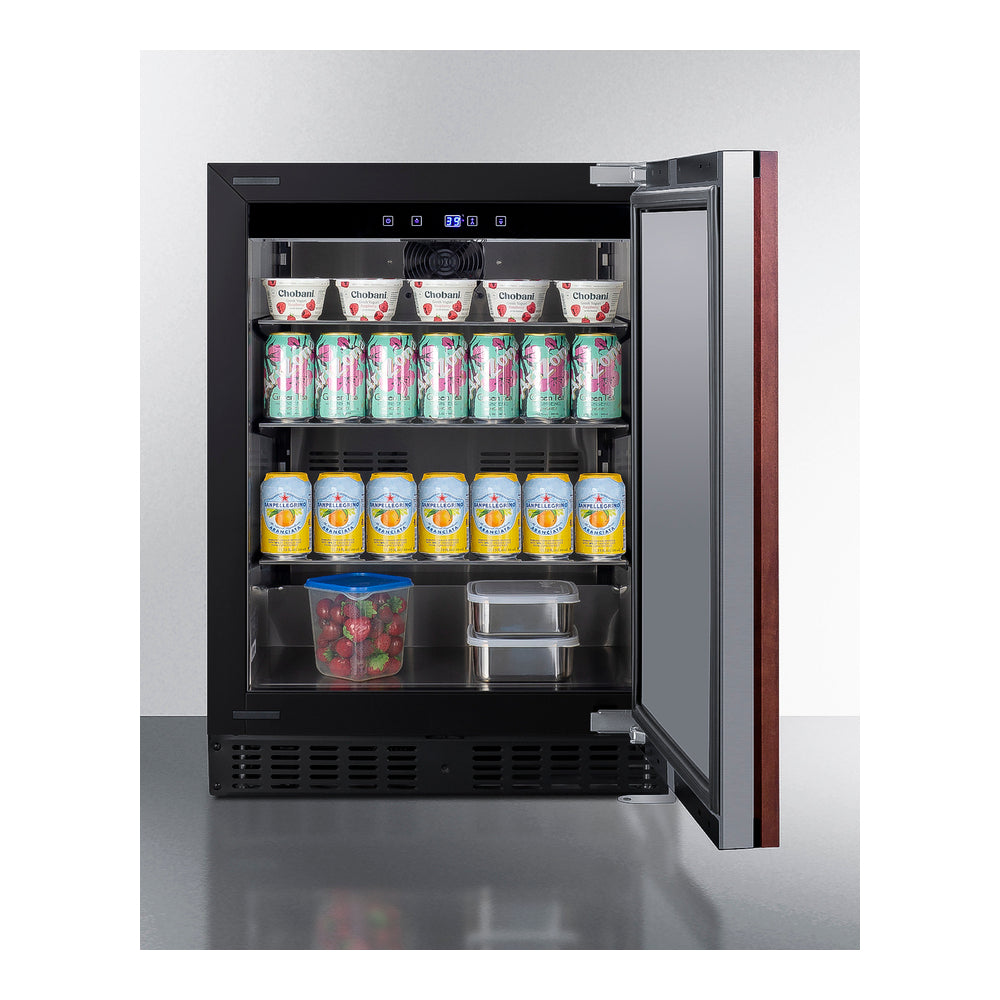 Summit 24" Wide Built-in All-refrigerator, ADA Compliant (panel Not Included)