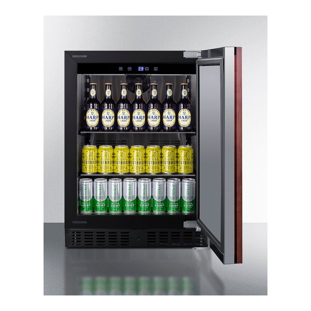 Summit 24" Wide Built-in All-refrigerator, ADA Compliant (panel Not Included)