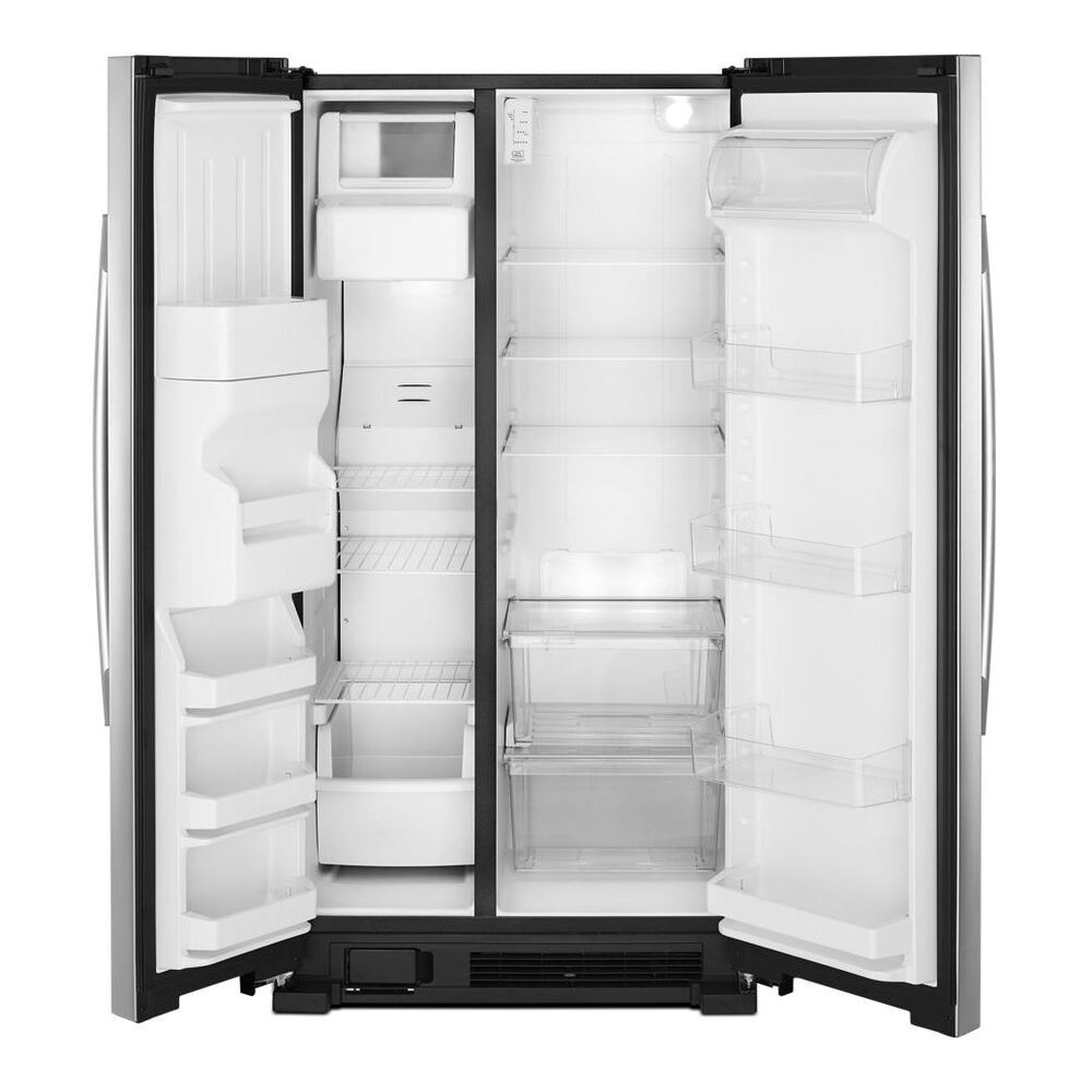 Amana 36-inch Wide Side-by-Side Refrigerator with Dual Pad External Ice and Water Disp
