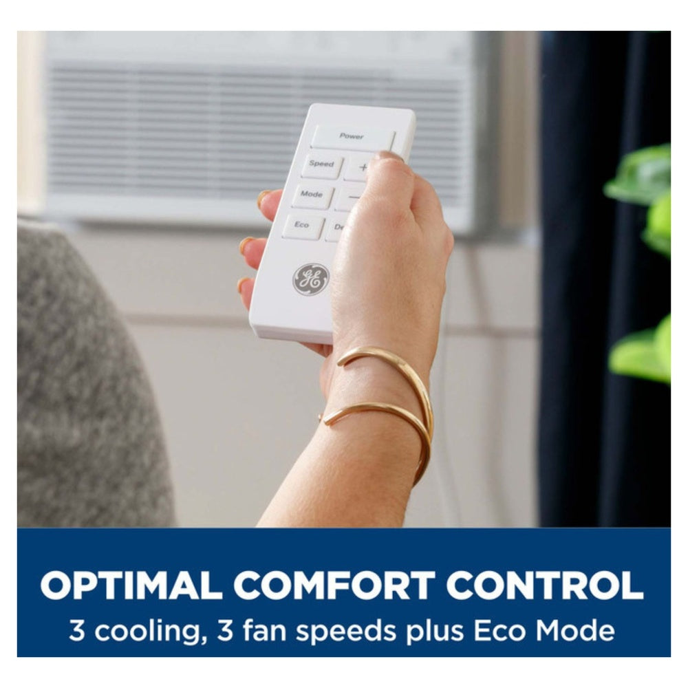 GE GE® 14,000 BTU Smart Electronic Window Air Conditioner for Large Rooms up to 700