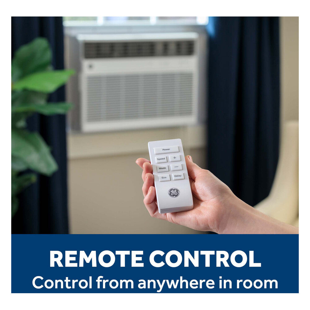 GE GE® 12,000 BTU Smart Heat/Cool Electronic Window Air Conditioner for Large Rooms