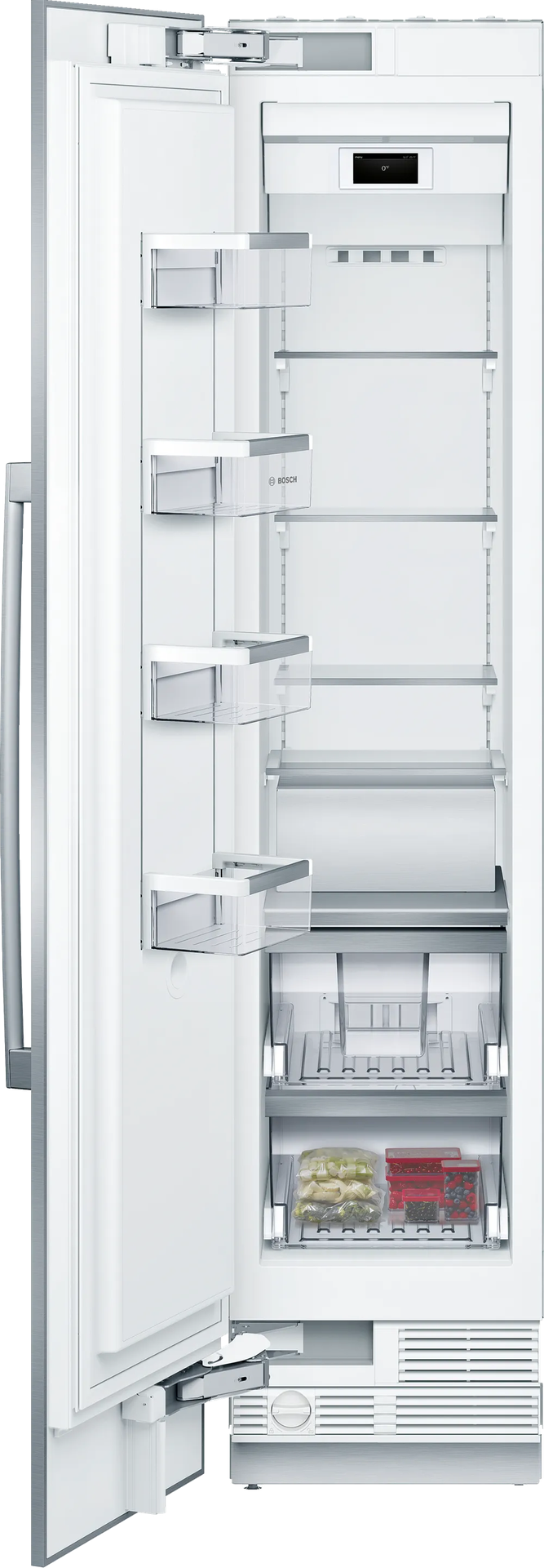 Bob Martin Benchmark®, built-in freezer, 18'', flat hinge
