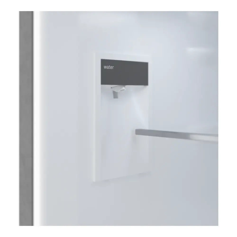 Bosch 800 Series, free-standing fridge-freezer with freezer at bottom, 24'', Brushed s