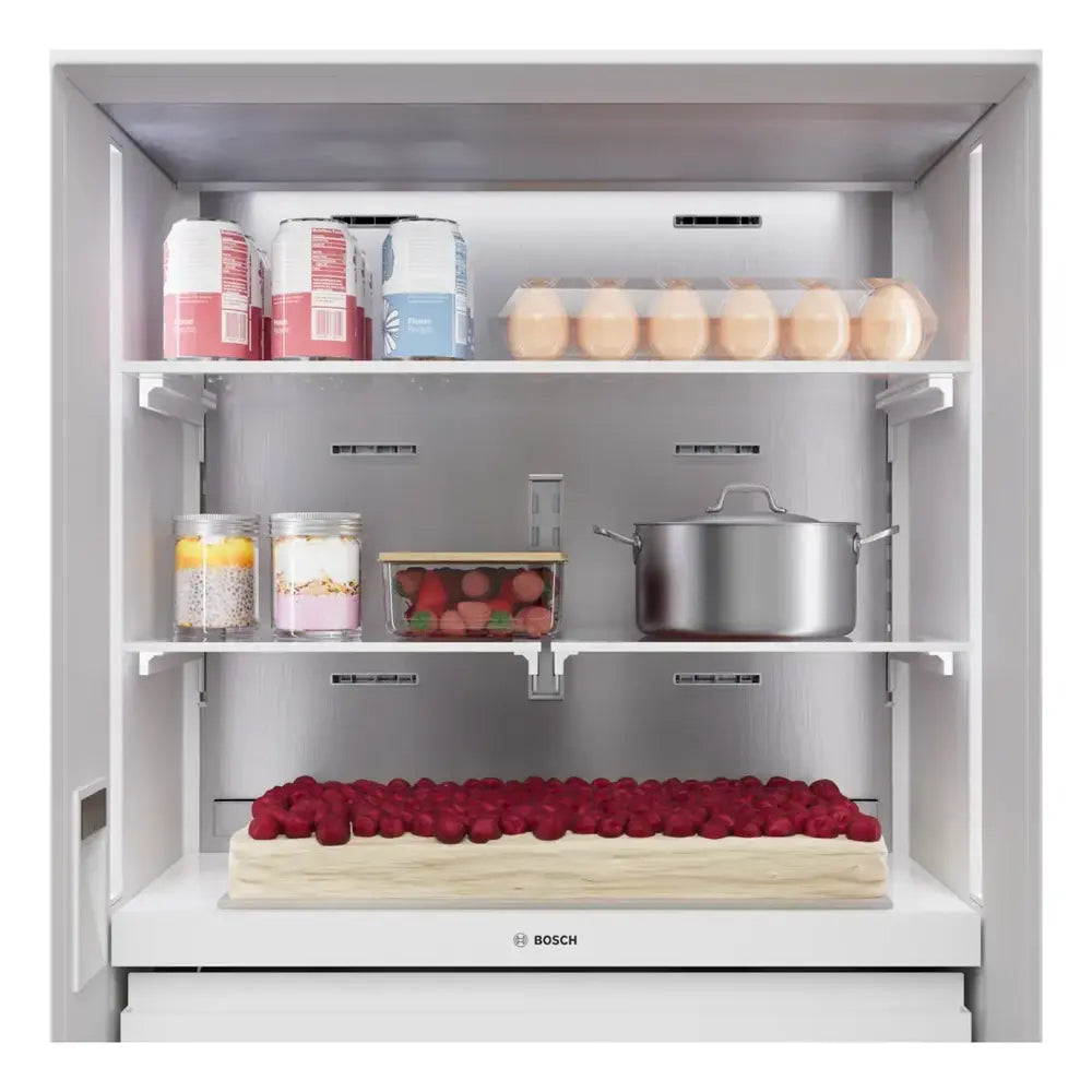 Bob Martin Benchmark®, Vario built-in fridge-freezer with freezer at bottom, 30'', soft clo