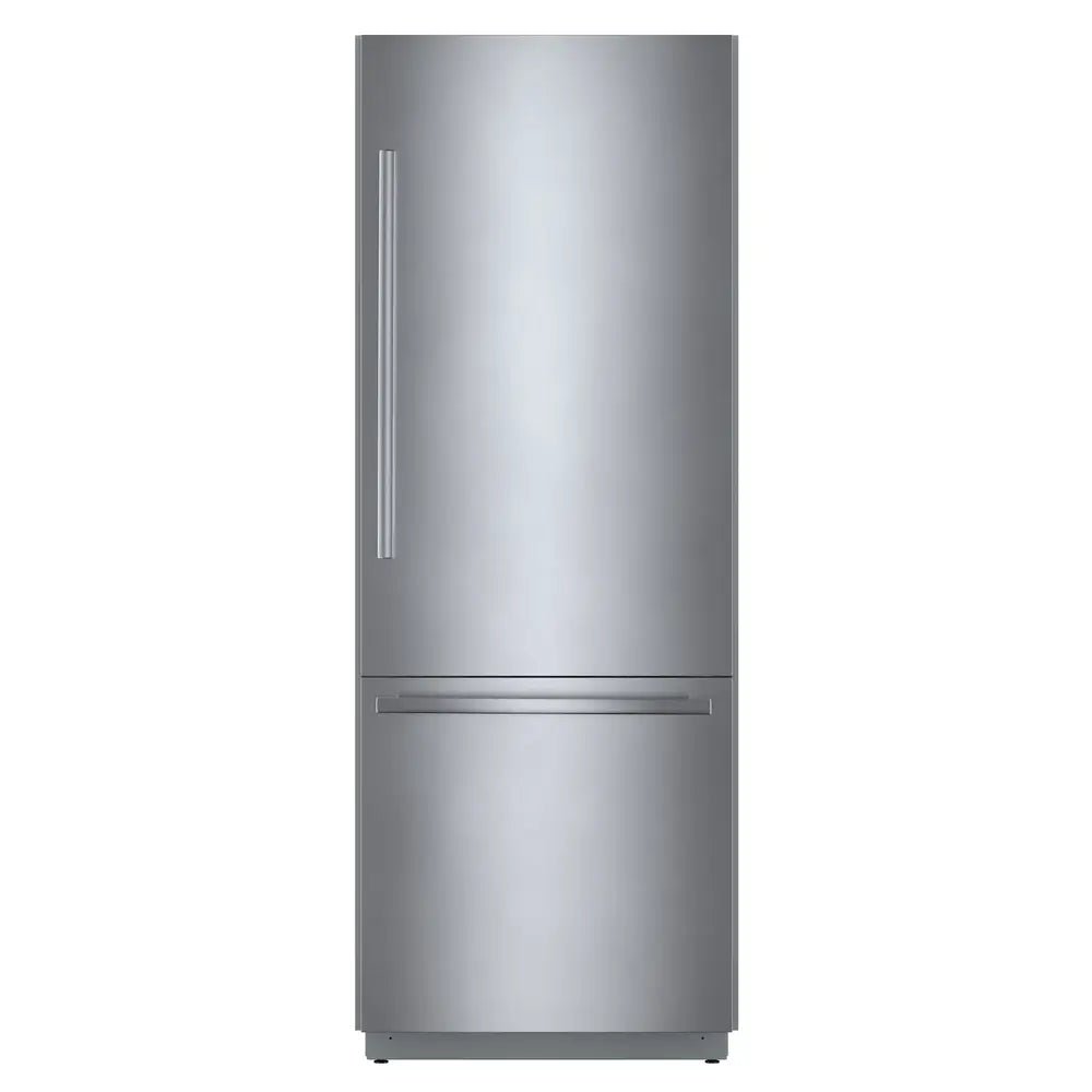 Bob Martin Benchmark®, built-in fridge-freezer with freezer at bottom, 30'', flat hinge