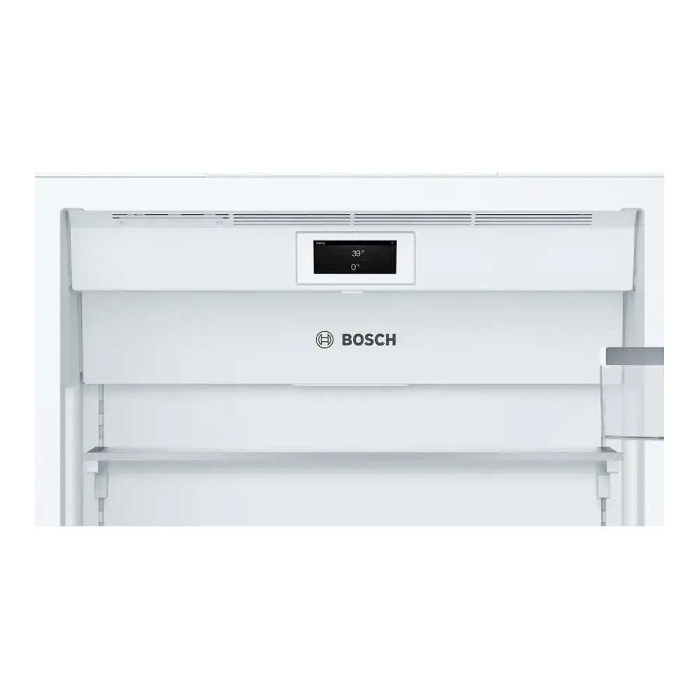 Bob Martin Benchmark®, built-in fridge-freezer with freezer at bottom, 30'', flat hinge
