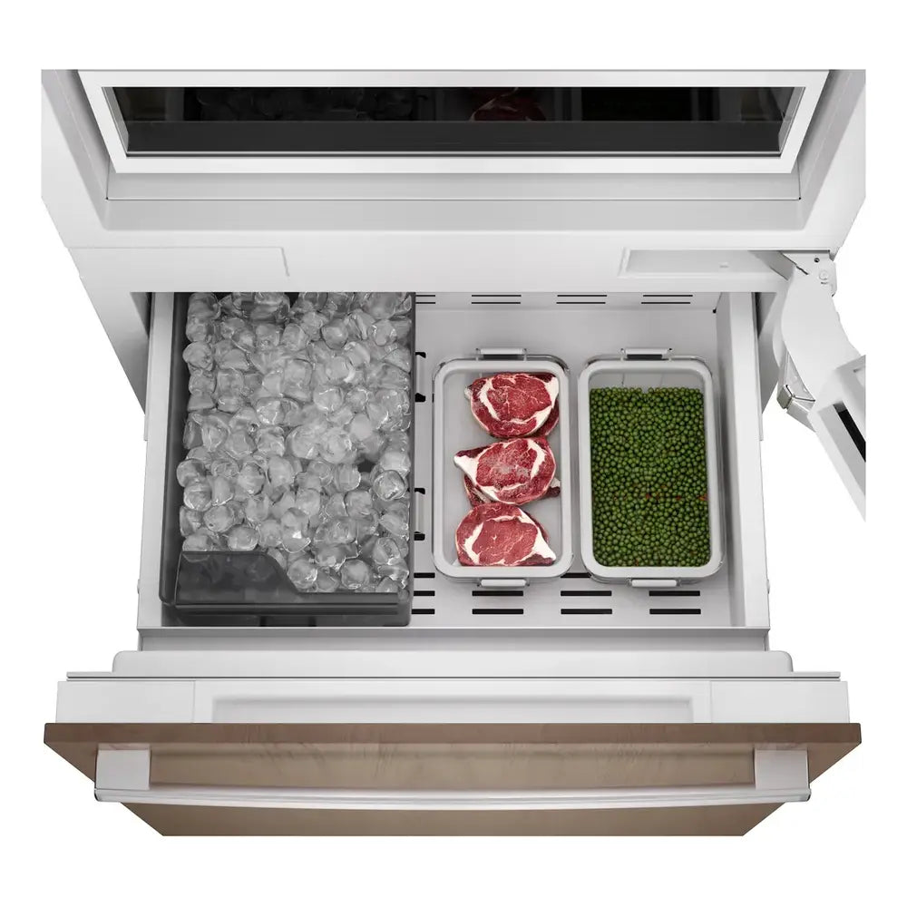 Bob Martin Benchmark®, Vario built-in fridge-freezer with freezer at bottom, 30'', soft clo