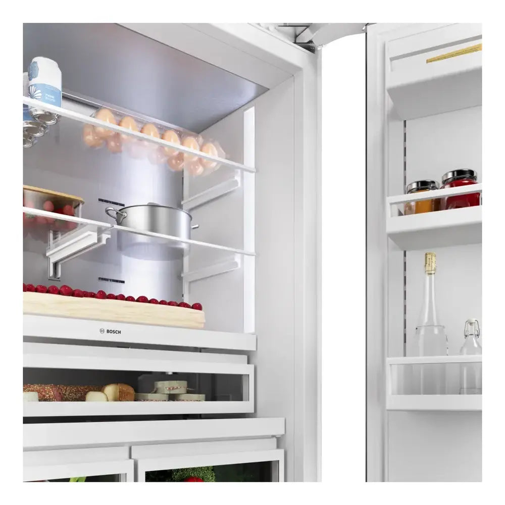 Bob Martin Benchmark®, Vario built-in fridge-freezer with freezer at bottom, 36'', soft clo