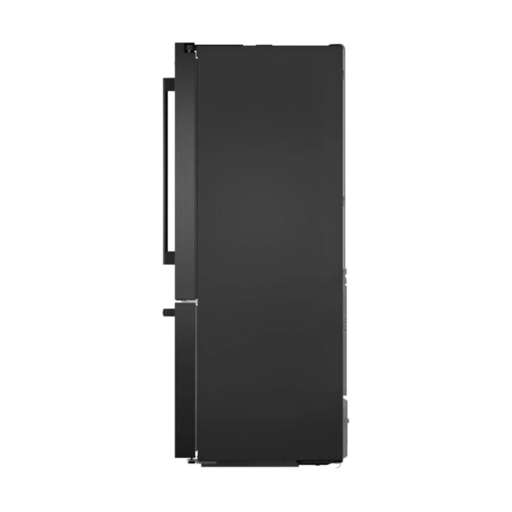 Bosch 500 Series, French Door Bottom freezer, multi door, 36'', Black inox-antifingerp