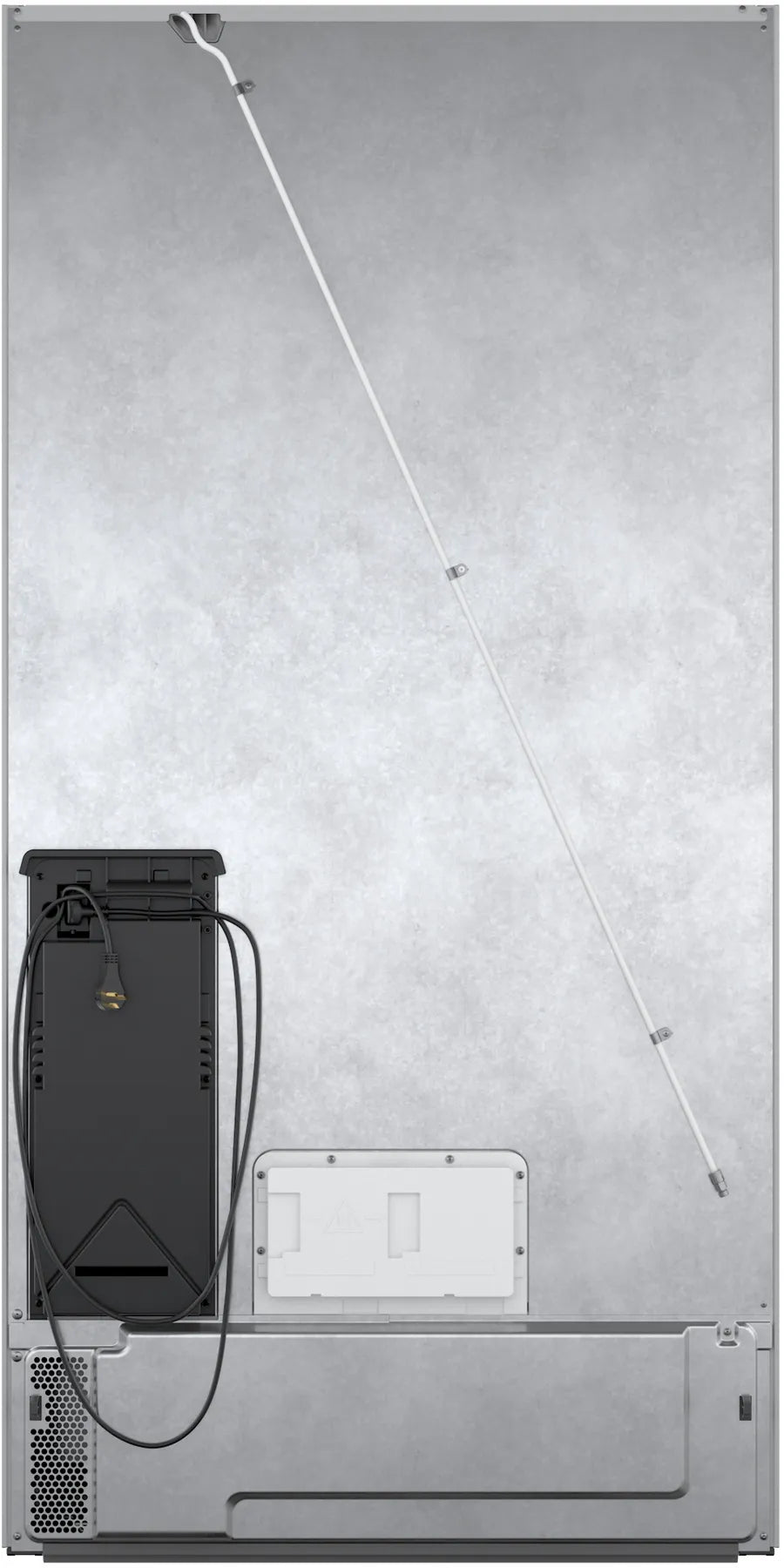 Bosch 800 Series French Door Bottom Mount Refrigerator Easy clean stainless steel