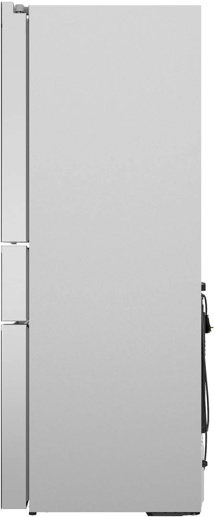 Bosch 800 Series, French Door Bottom Mount Refrigerator, Glass door, 36'', Stainless s