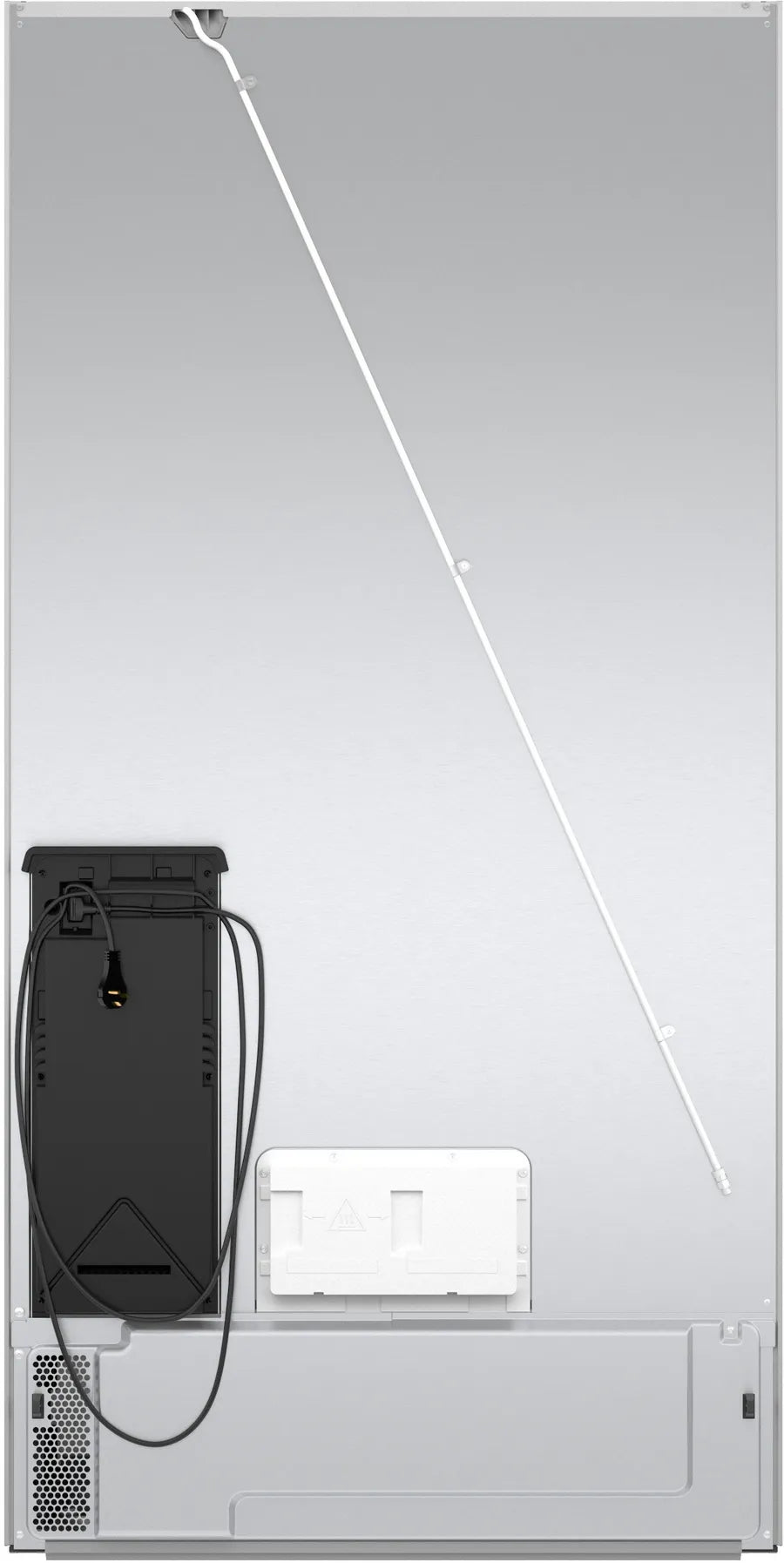 Bosch 800 Series, French Door Bottom Mount Refrigerator, Glass door, 36'', Stainless s