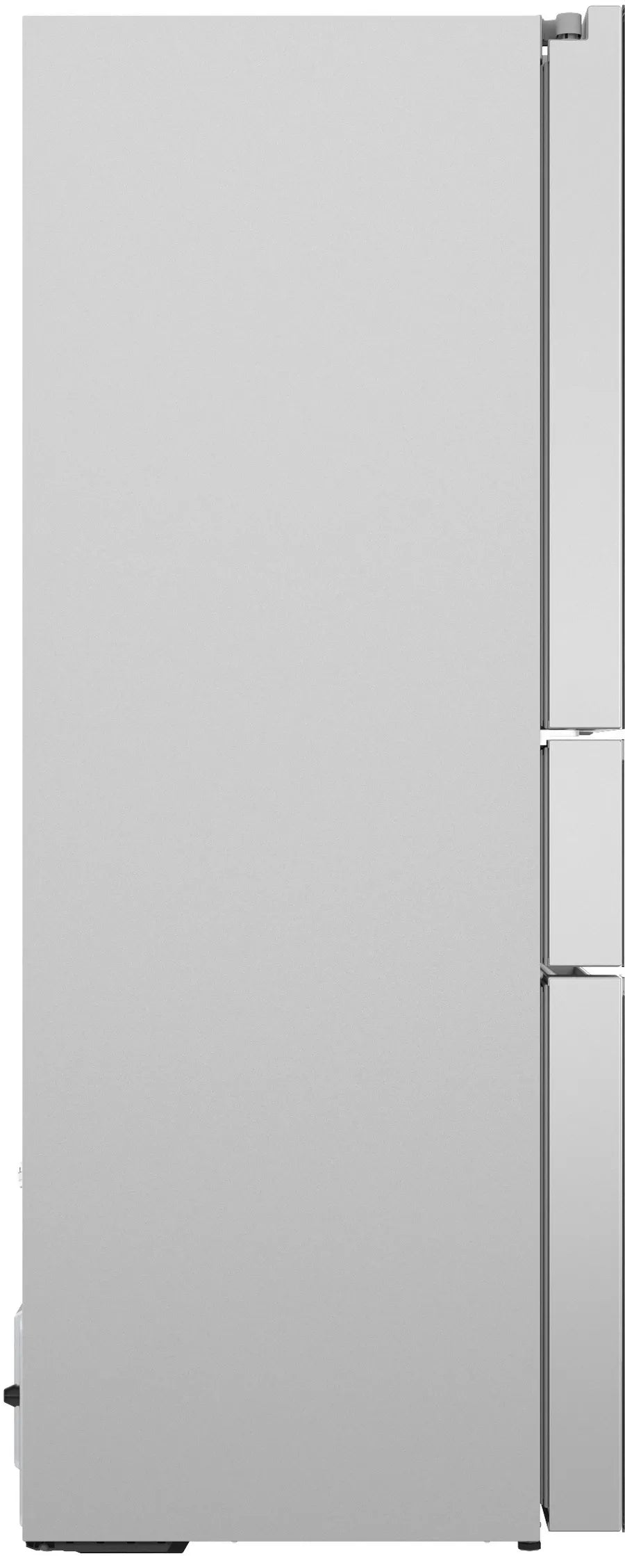 Bosch 800 Series, French Door Bottom Mount Refrigerator, Glass door, 36'', Stainless s