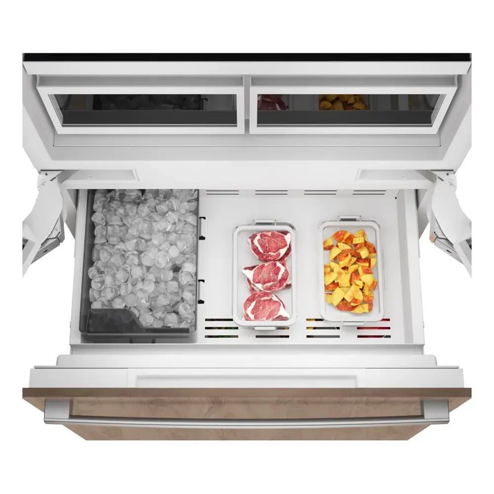 Bob Martin Benchmark®, Vario built-in fridge-freezer with freezer at bottom, 36'', soft clo