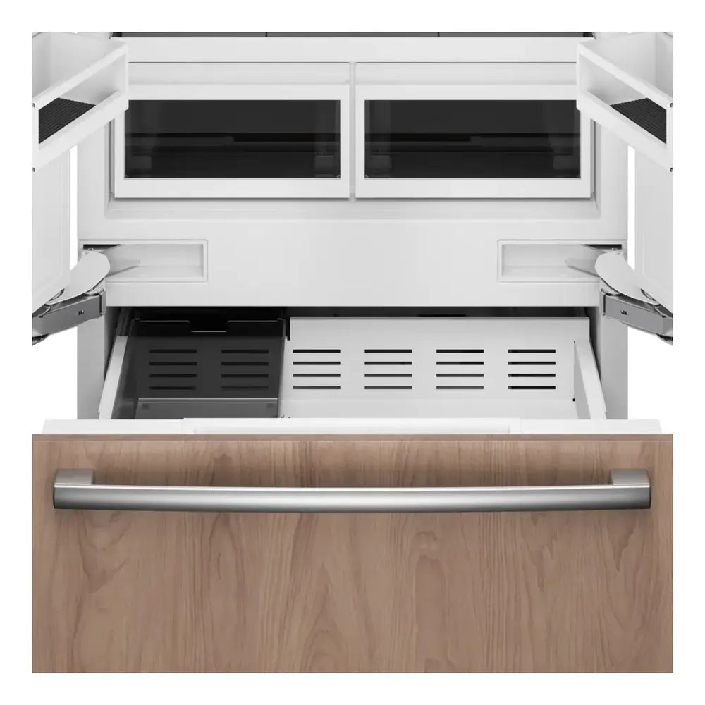 Bob Martin Benchmark®, Vario built-in fridge-freezer with freezer at bottom, 36'', soft clo