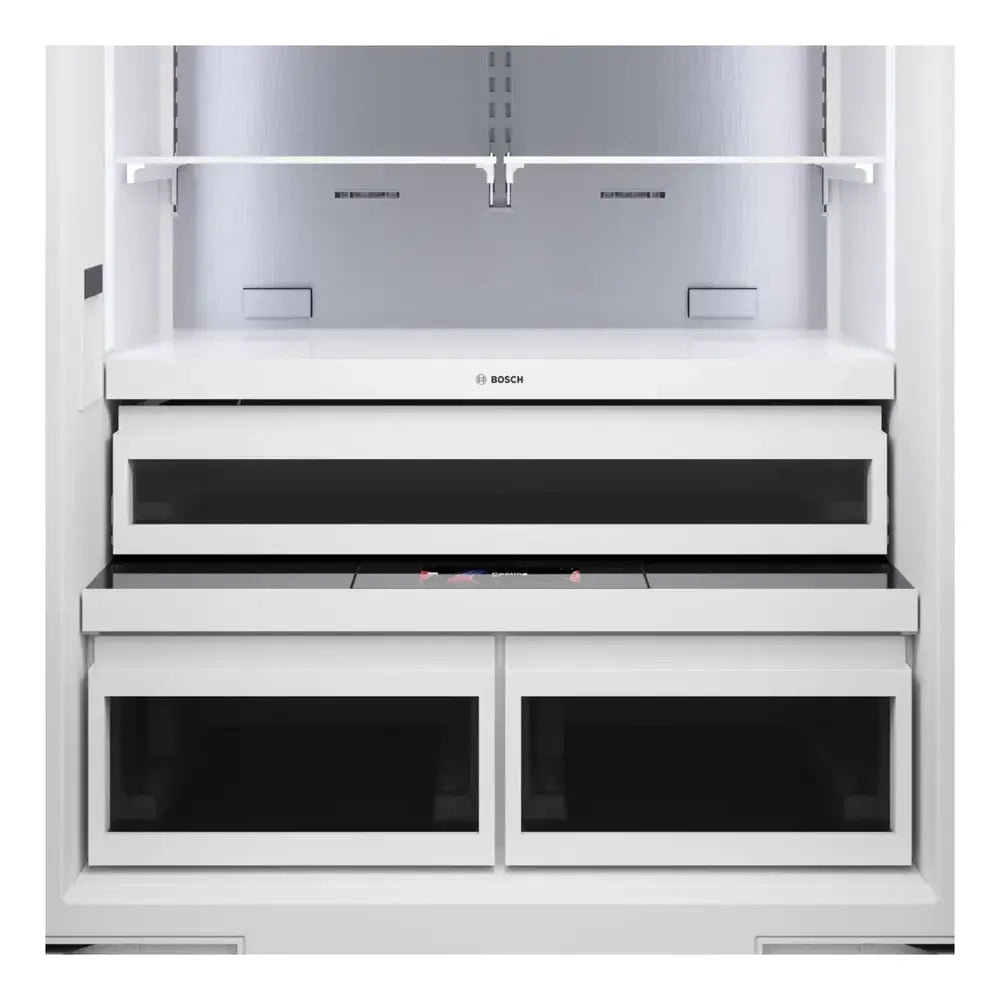 Bob Martin Benchmark®, Vario built-in fridge-freezer with freezer at bottom, 36'', soft clo