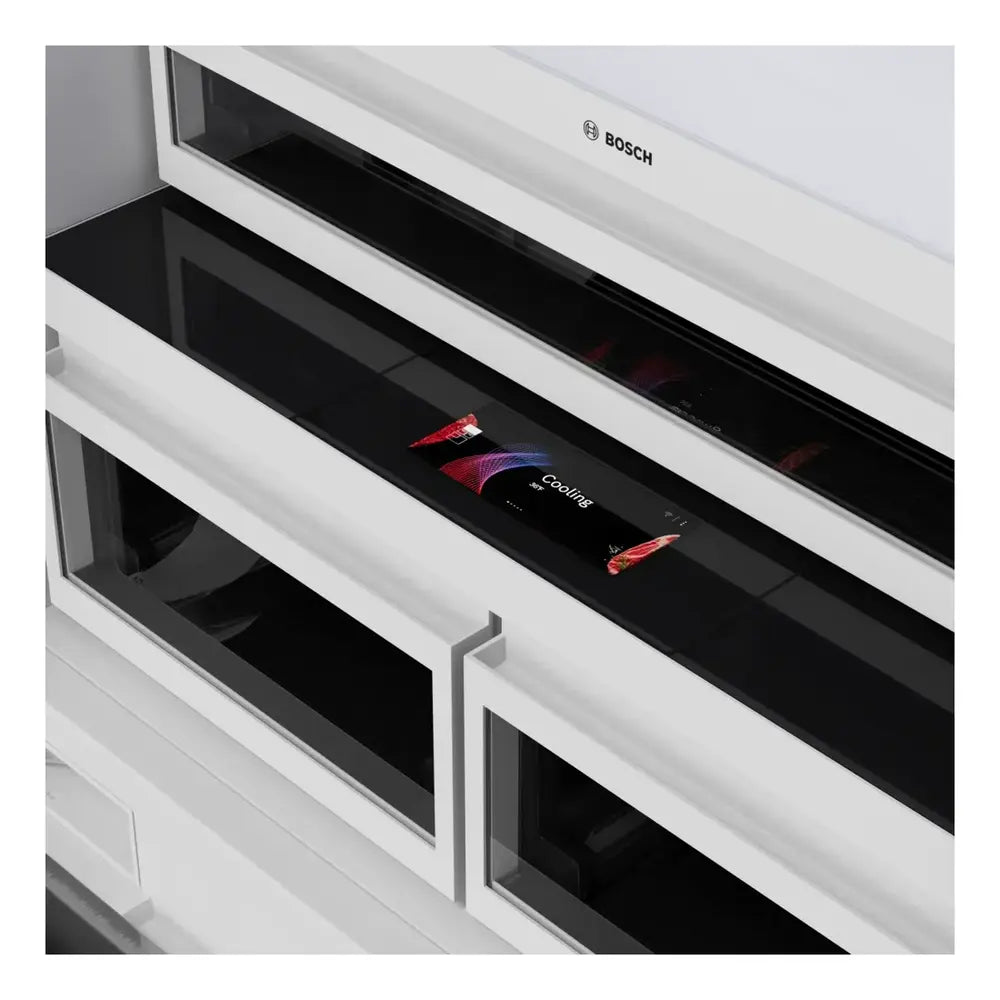 Bob Martin Benchmark®, Vario built-in fridge-freezer with freezer at bottom, 36'', soft clo