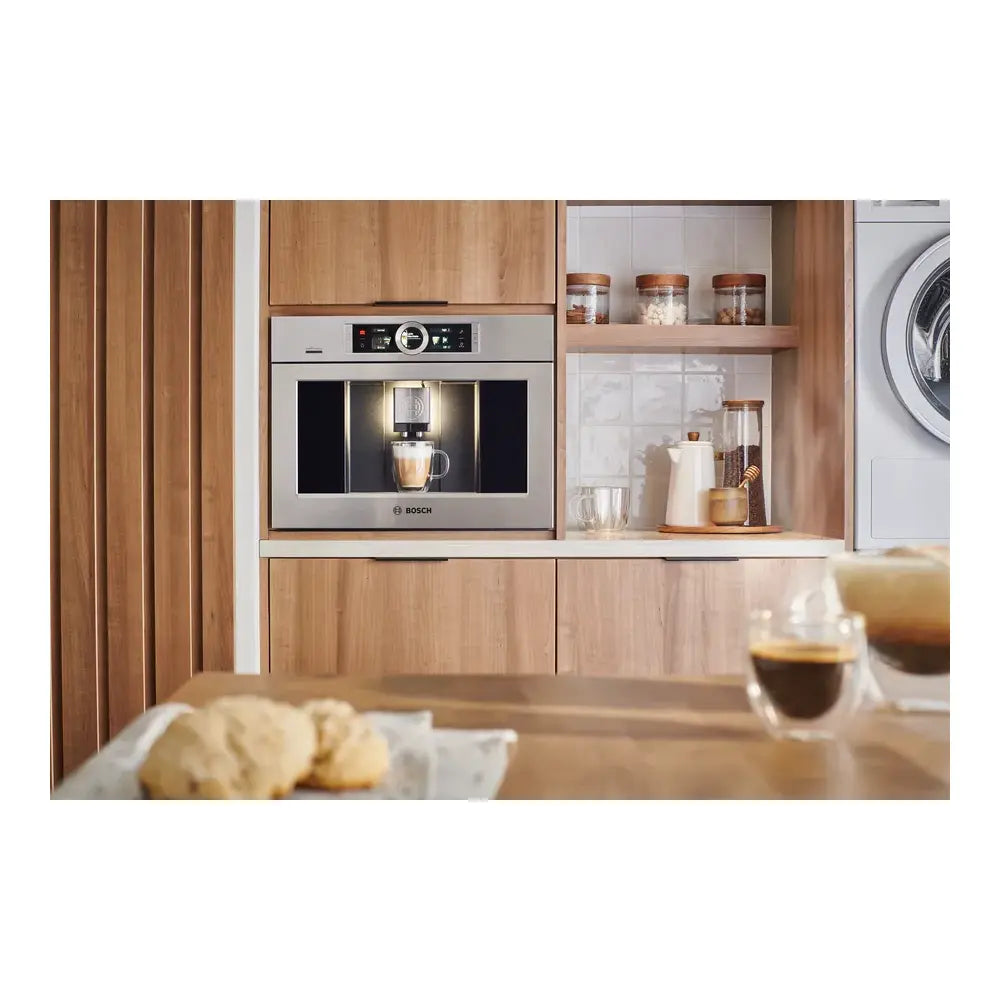 Bosch 800 Series, Built-In Fully Automatic Coffee Machine, Stainless steel, Removable 