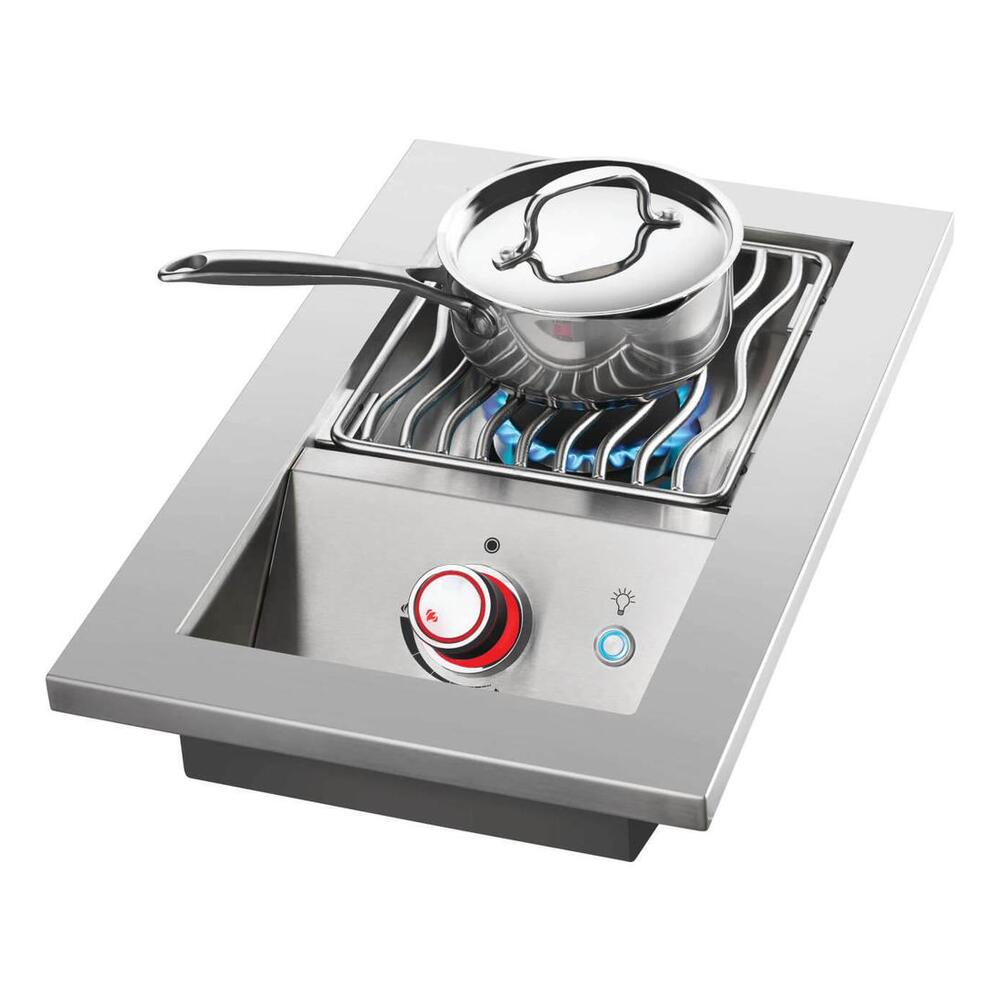 Napoleon Built-in 700 Series Single Range Top Burner with Stainless Steel Cover , Propane