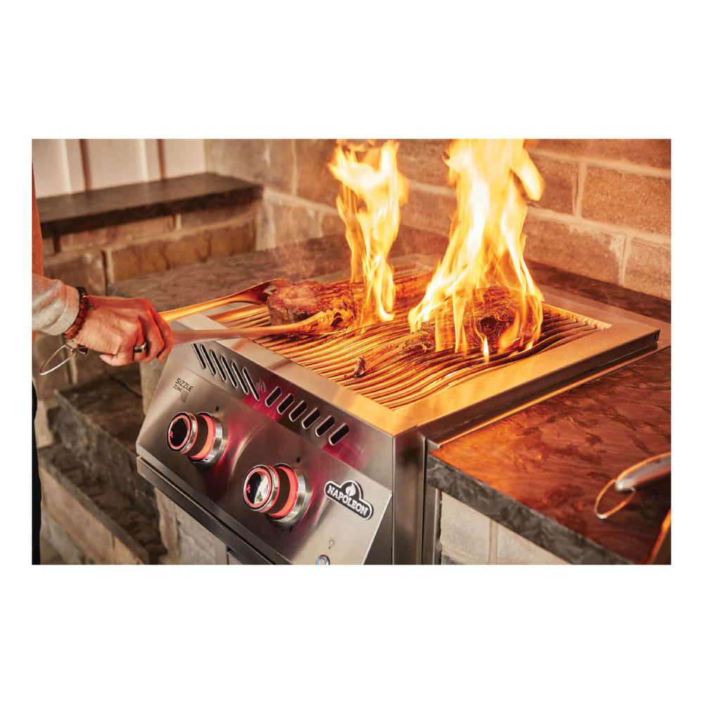 Napoleon Built-in 700 Series Dual Infrared Burner with Stainless Steel Cover , Propane, S