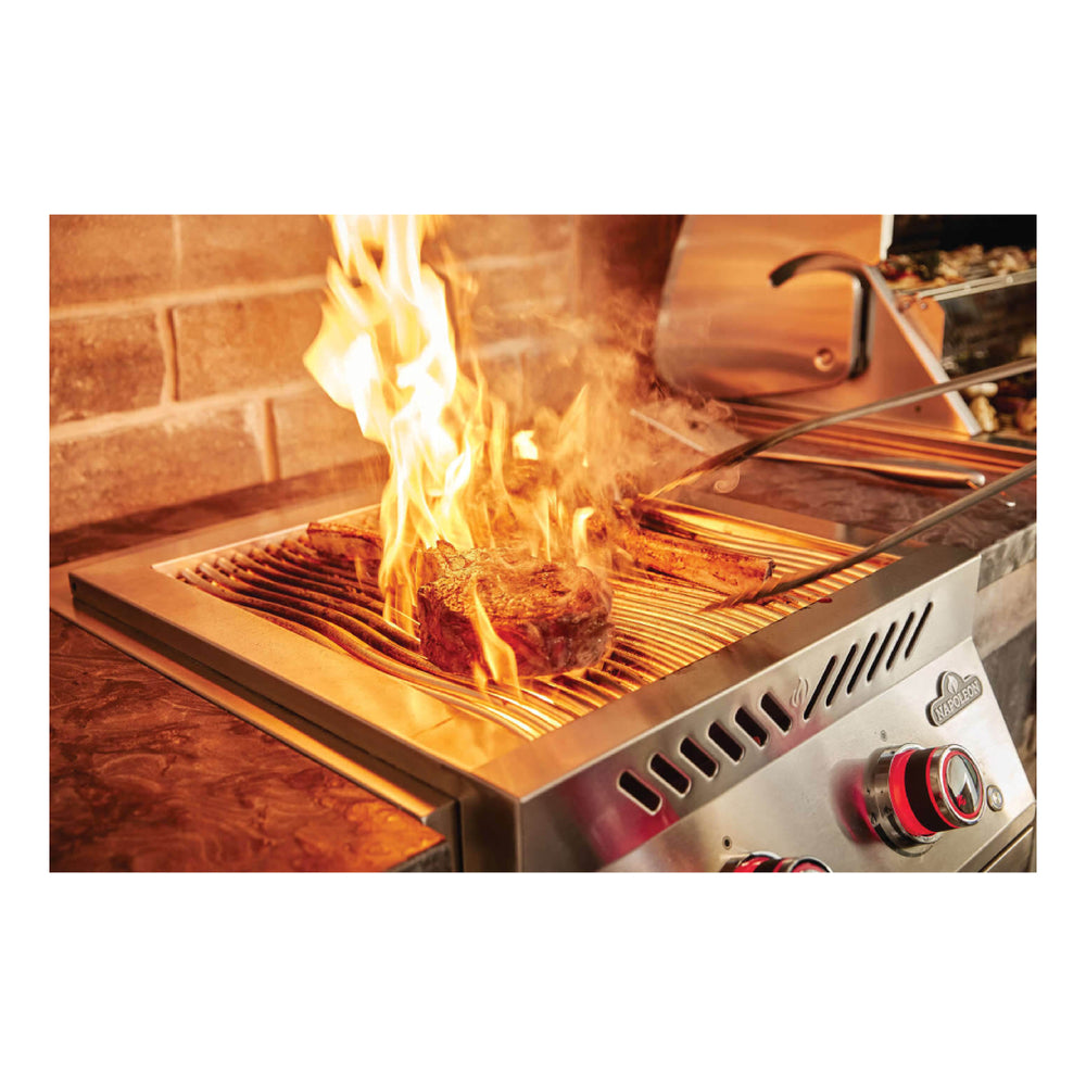 Napoleon Built-in 700 Series Dual Infrared Burner with Stainless Steel Cover , Propane, S
