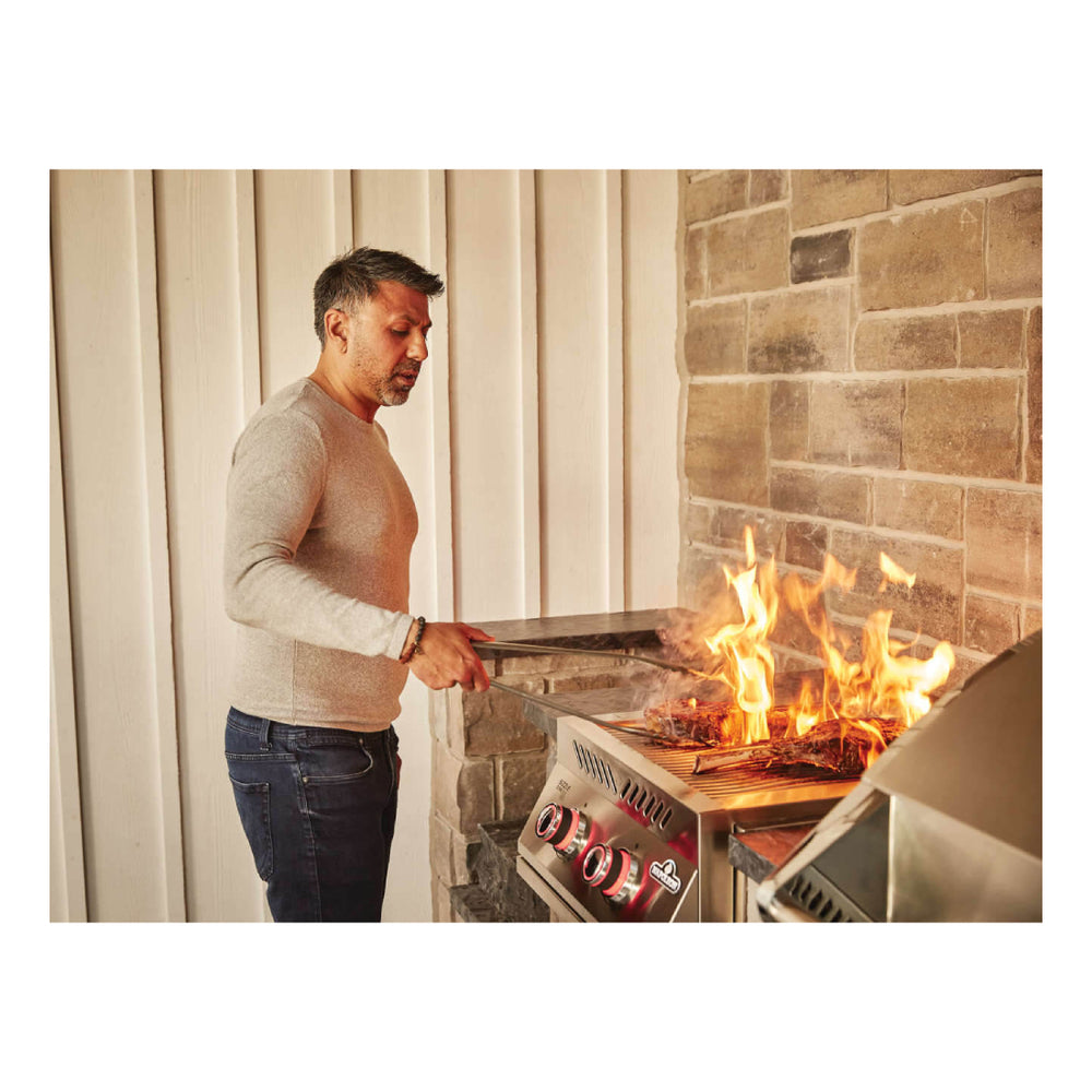 Napoleon Built-in 700 Series Dual Infrared Burner with Stainless Steel Cover , Propane, S