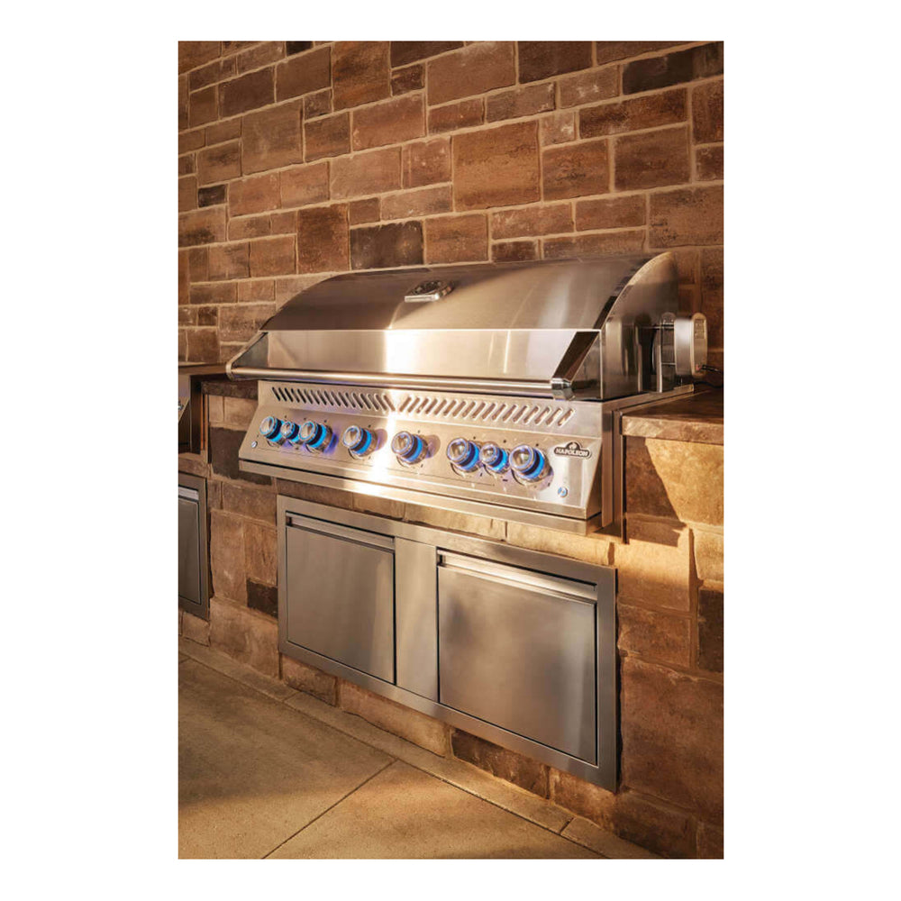 Napoleon Built-In 700 Series 44 with Dual Infrared Rear Burners , Propane, Stainless Stee