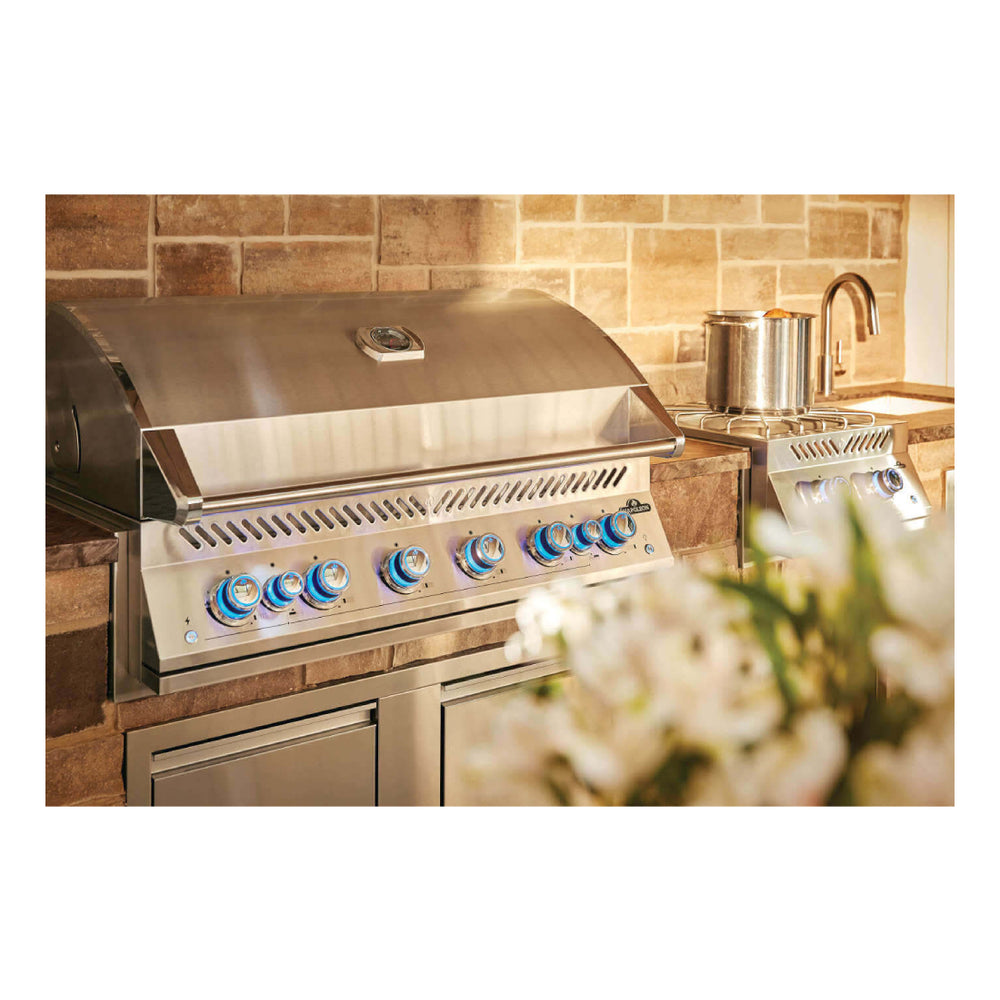 Napoleon Built-In 700 Series 44 with Dual Infrared Rear Burners , Propane, Stainless Stee