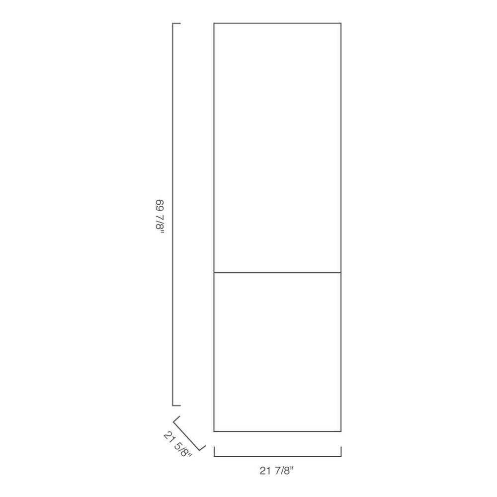 Blomberg 24" 8.4 cu.ft. Panel Ready Built-In Bottom Freezer Refrigerator, ENERGY STAR®