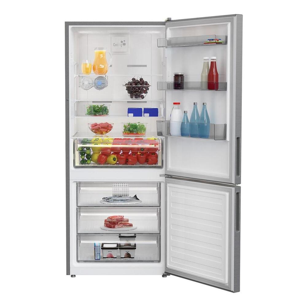 Blomberg 28" Counter-Depth Bottom Freezer Refrigerator, Pocket Handle, ENERGY STAR®