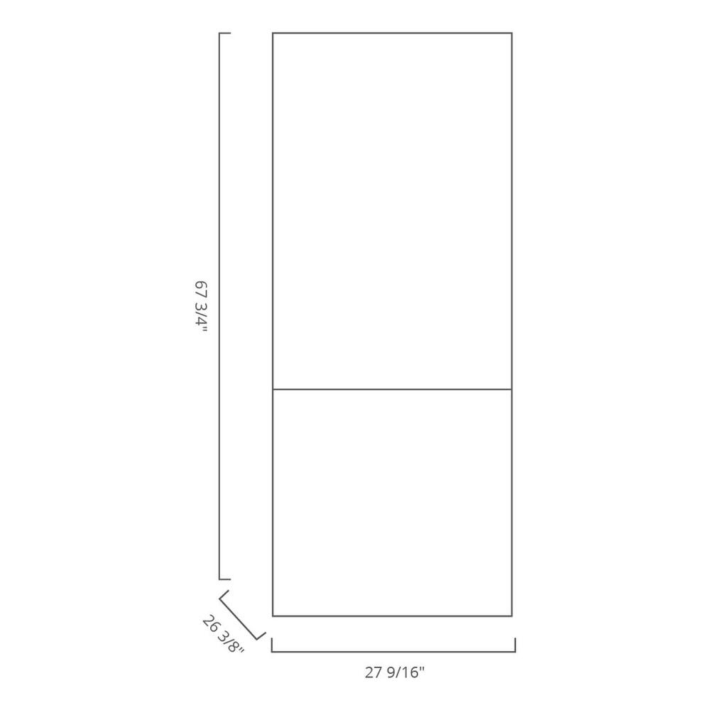 Blomberg 28" Counter Depth Bottom-Freezer Refrigerator with Ice Maker, ENERGY STAR®