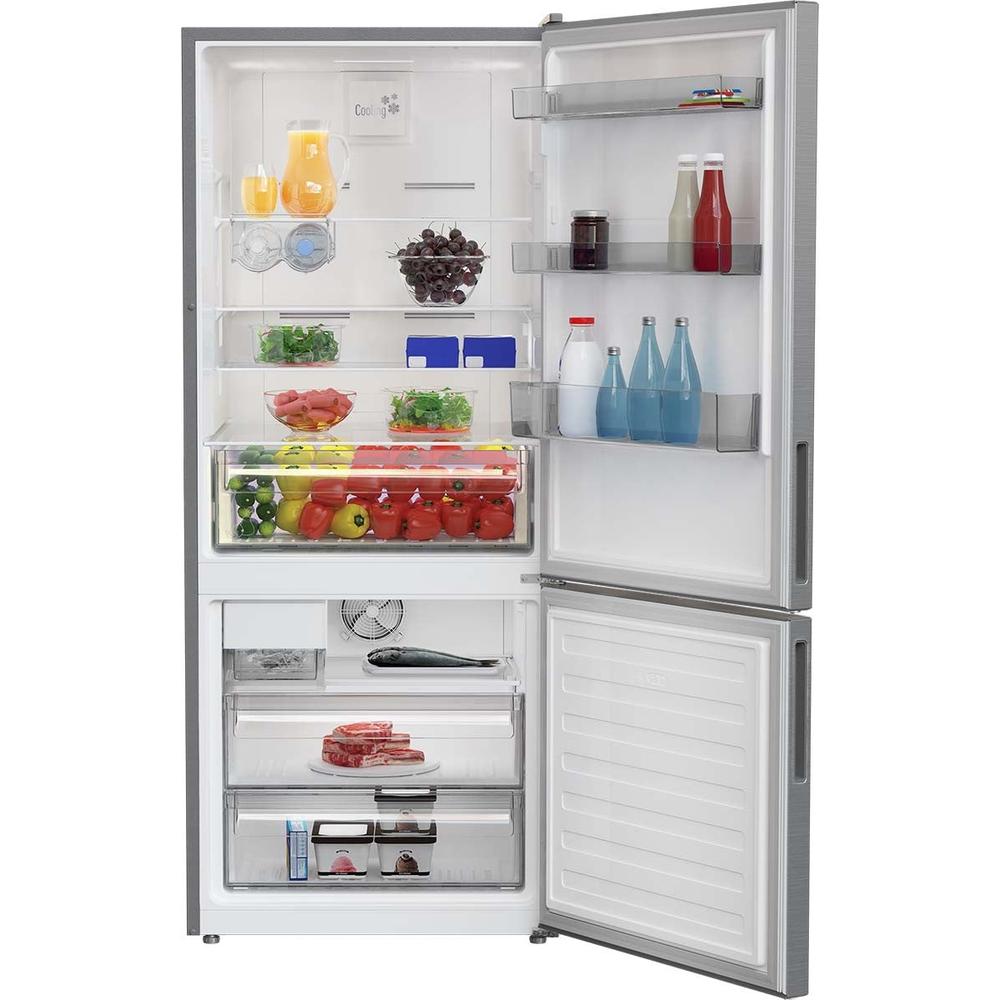 Blomberg 28" Counter Depth Bottom-Freezer Refrigerator with Ice Maker, ENERGY STAR®