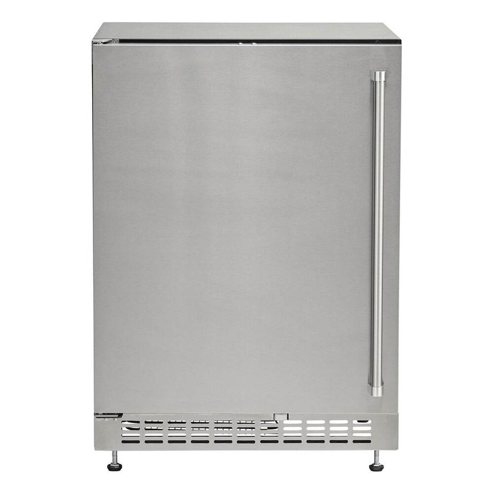 Coyote 24 IN OUTDOOR REFRIGERATOR REVERSABLE HINGE