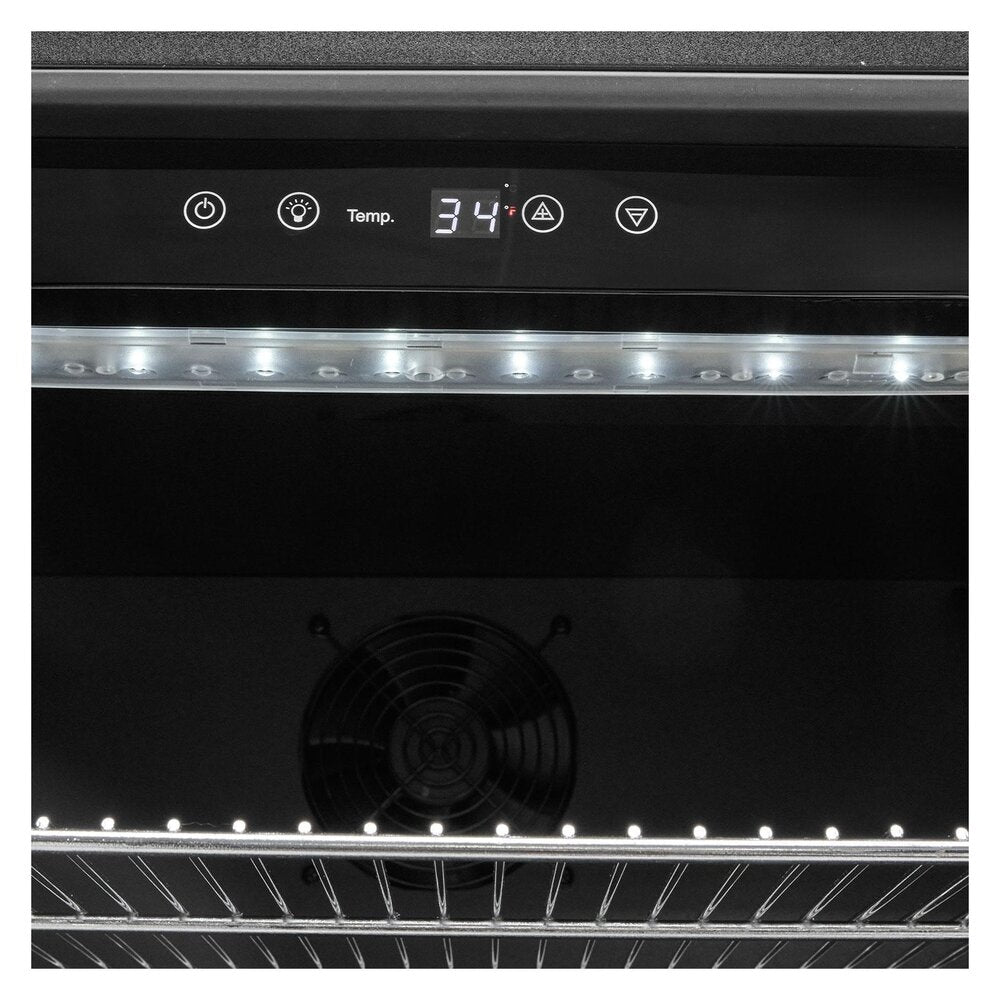 Coyote 24 IN OUTDOOR REFRIGERATOR REVERSABLE HINGE