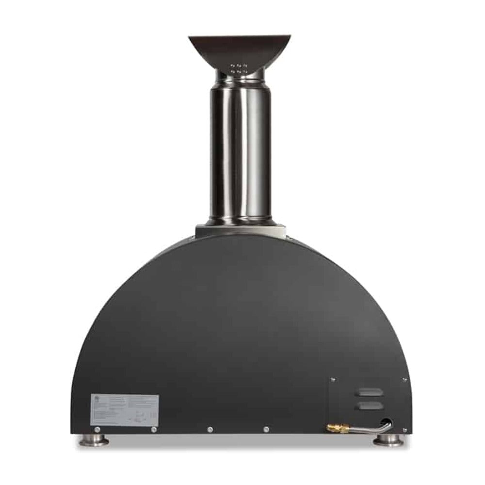 Coyote 30" Hybrid Multi-Fuel Outdoor Pizza Oven Matte Black