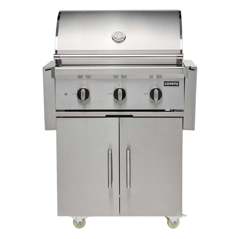 Coyote 30 IN C SERIES GRILL W CART 3 BURNER LP
