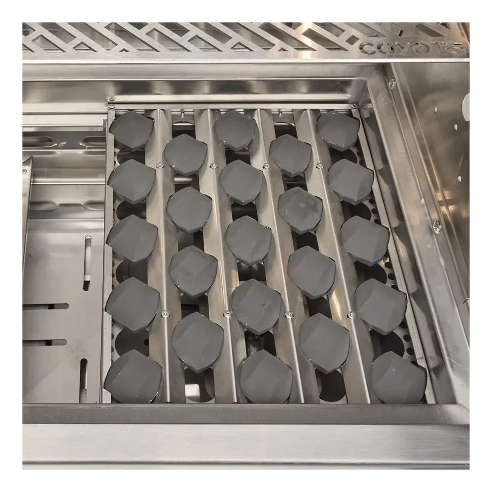 Coyote 42 IN SL SERIES GRILL LED LIGHTS CERAMICS LP