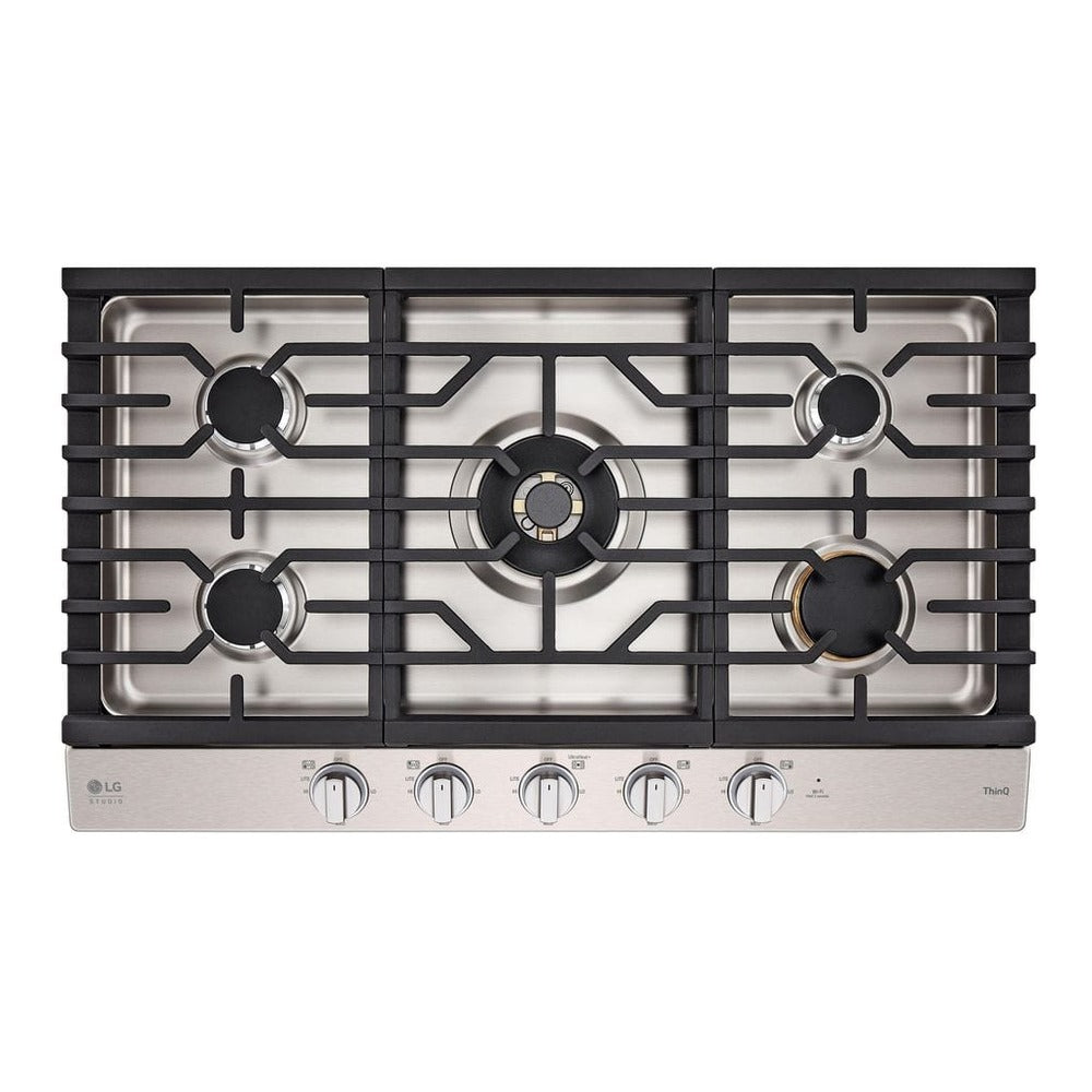 LG Studio LG STUDIO 36 Inch UltraHeat™ Gas Cooktop with EasyClean®