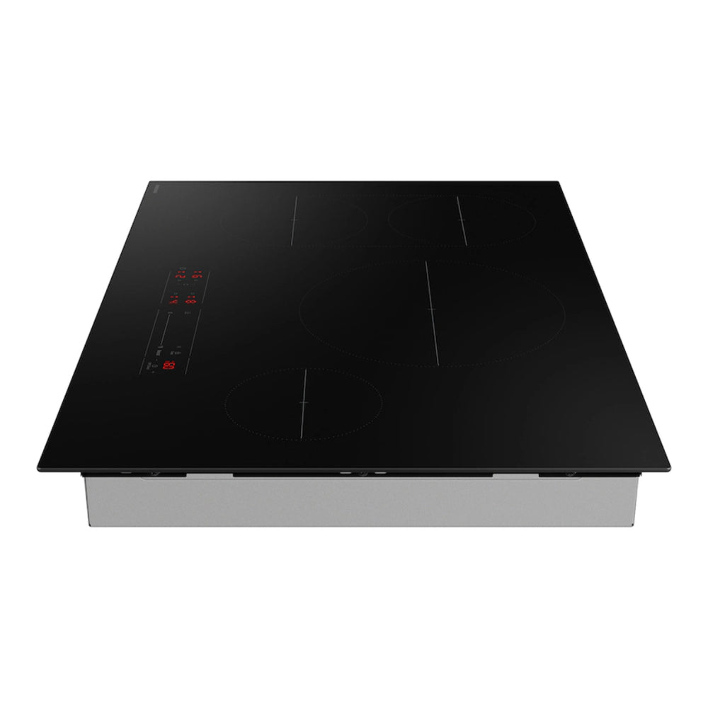 Samsung 30" Induction Cooktop with Anti-Scratch Matte Glass and Sync Burners in Black