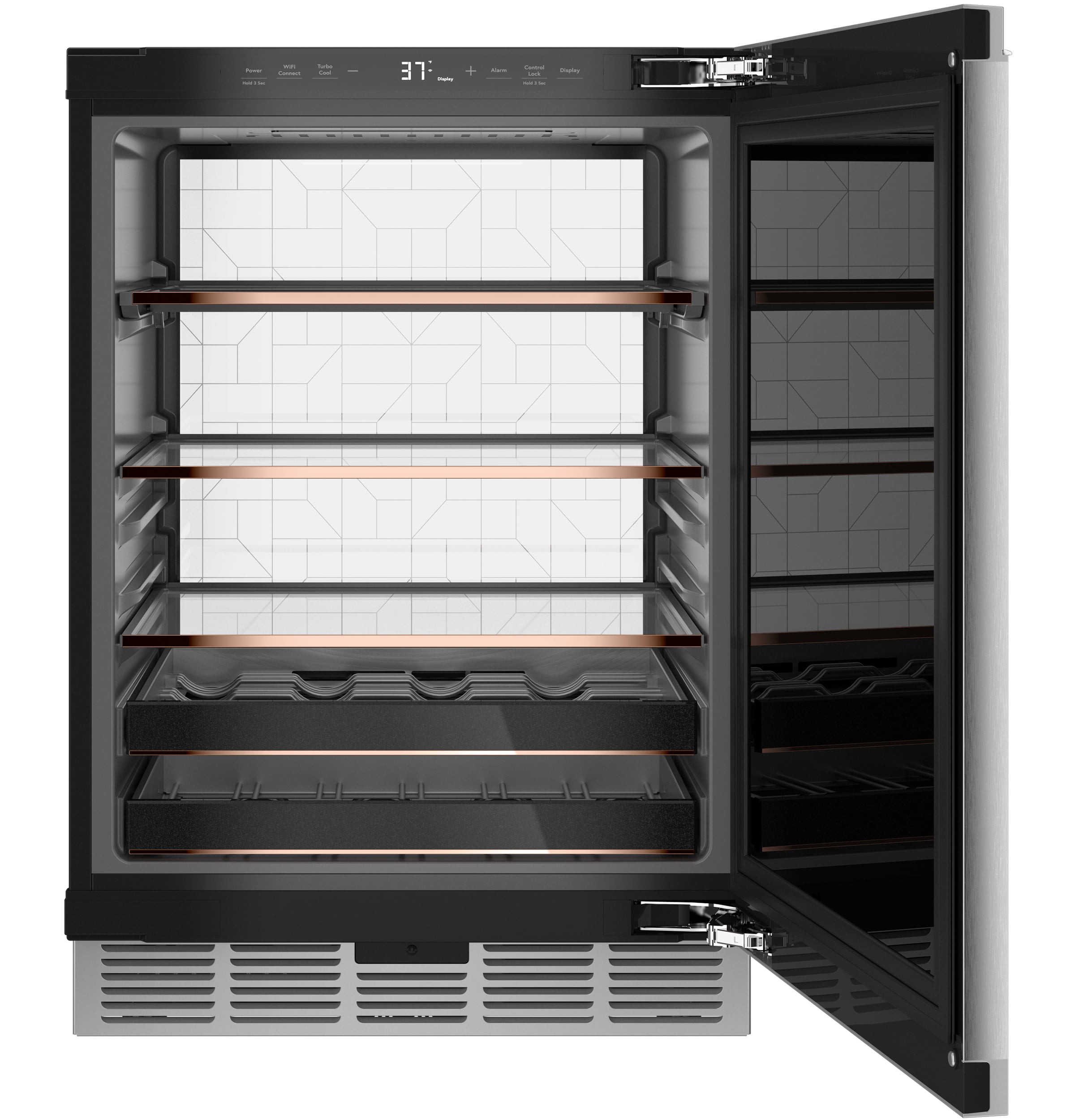 Cafe CAFÉ™ Beverage Center in Platinum Glass