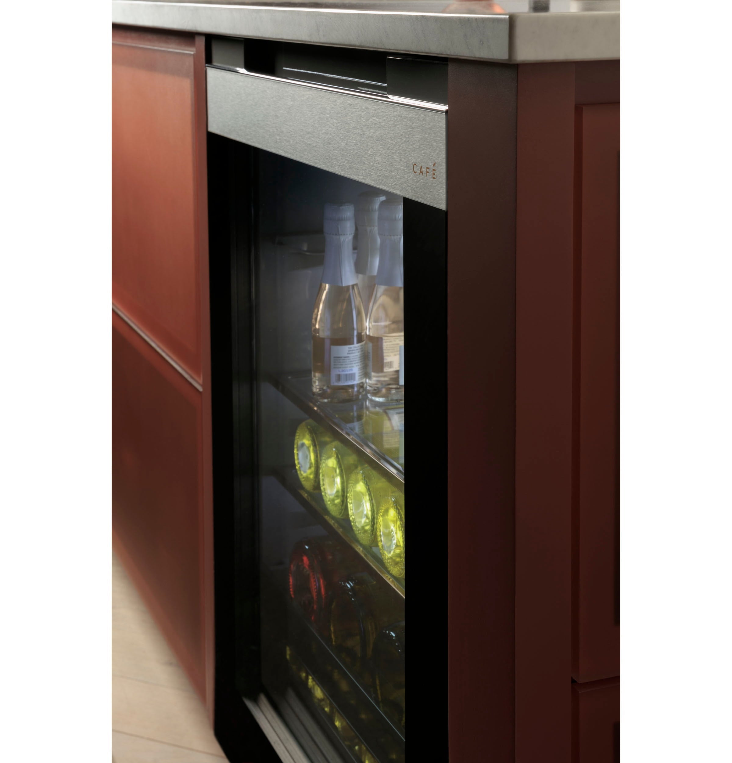 Cafe CAFÉ™ Beverage Center in Platinum Glass