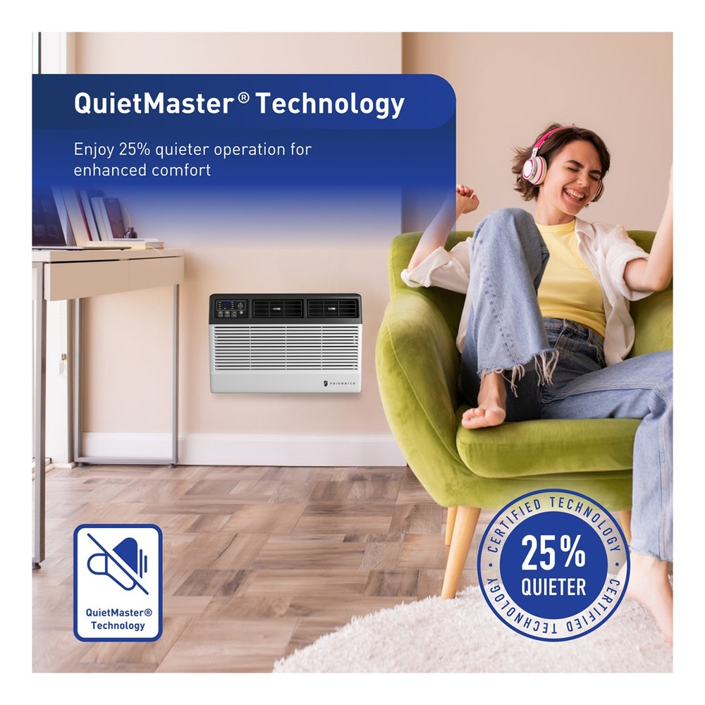 Friedrich Friedrich Chill Premier 10,000 BTU 115V Smart Window/Wall Air Conditioner - Cool