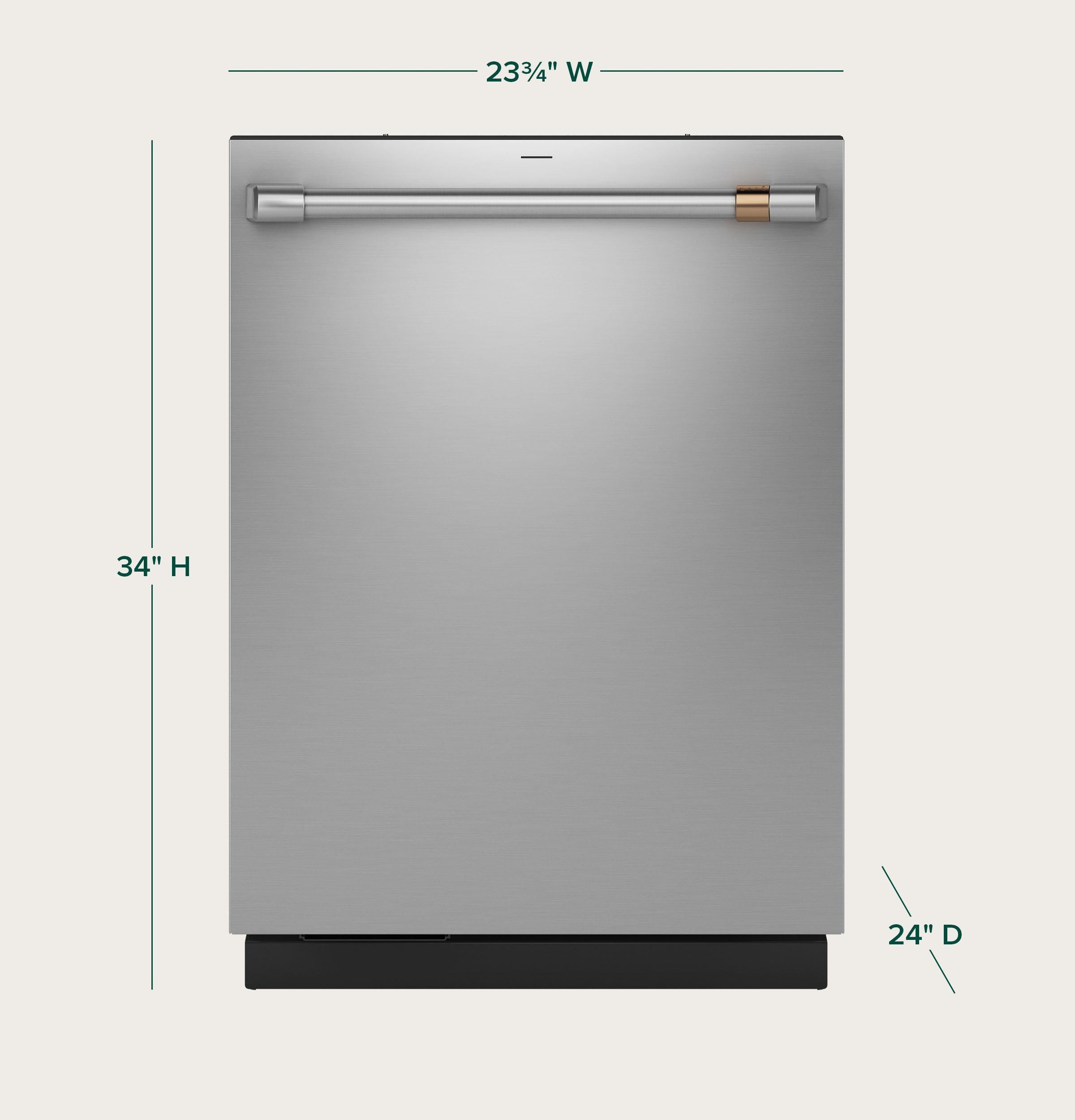 Cafe CAFÉ™ CustomFit ENERGY STAR Stainless Interior Smart Dishwasher with Ultra Wash 