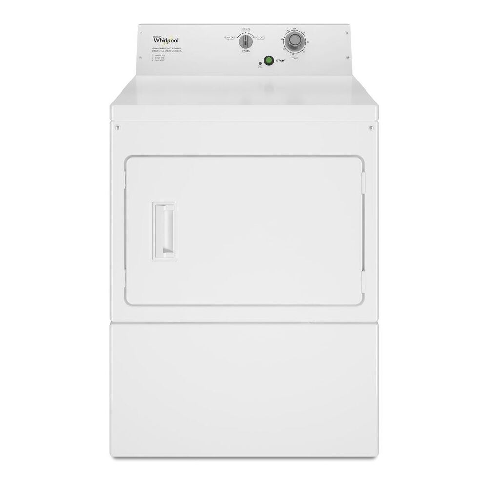 Whirlpool Commercial Commercial Electric Super-Capacity Dryer, Non-Coin