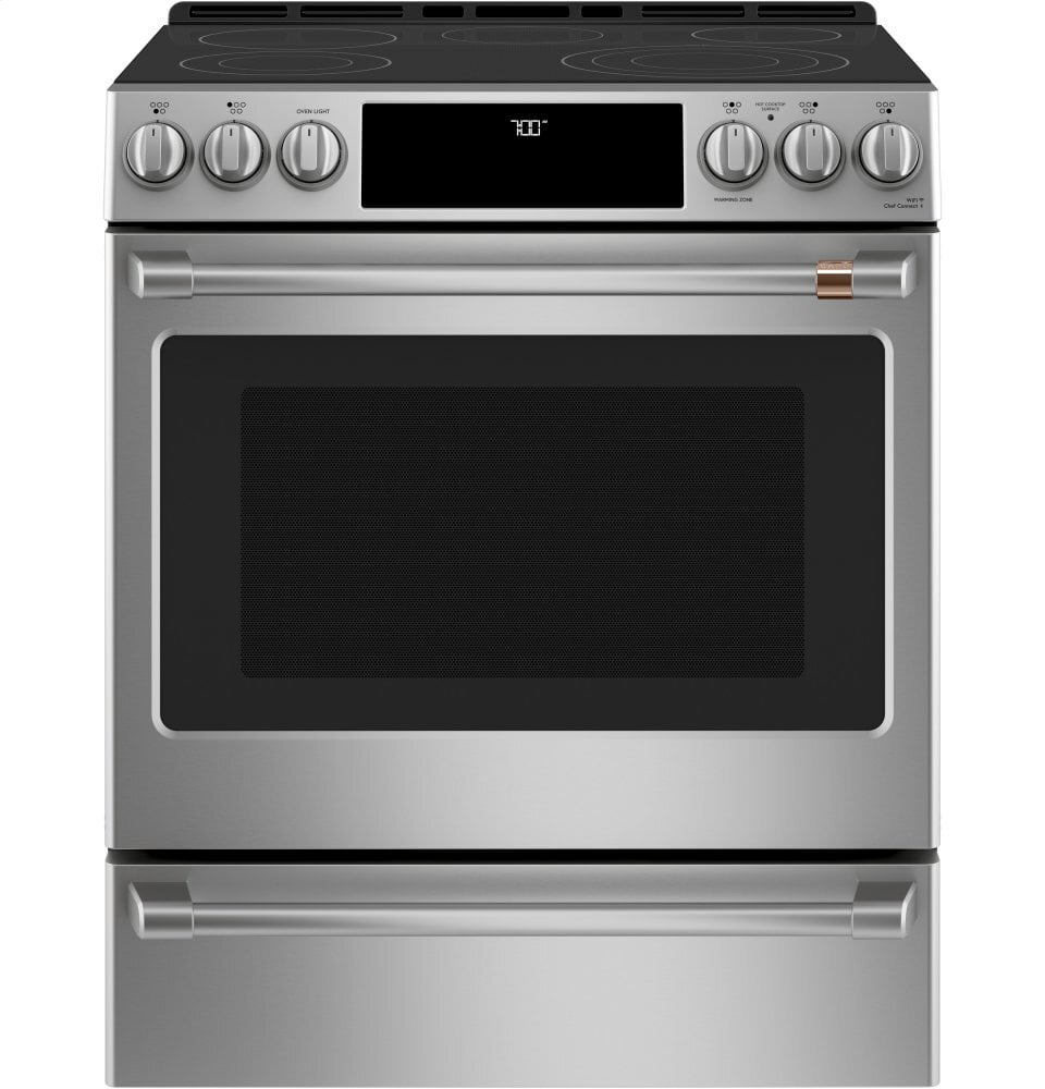 Cafe CAFÉ™ 30" Smart Slide-In, Front-Control, Radiant and Convection Range