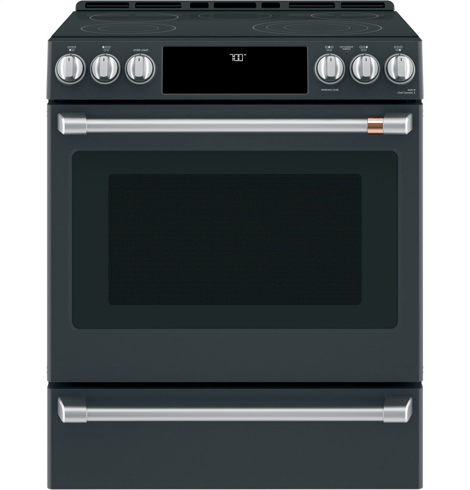 Cafe CAFÉ™ 30" Smart Slide-In, Front-Control, Radiant and Convection Range