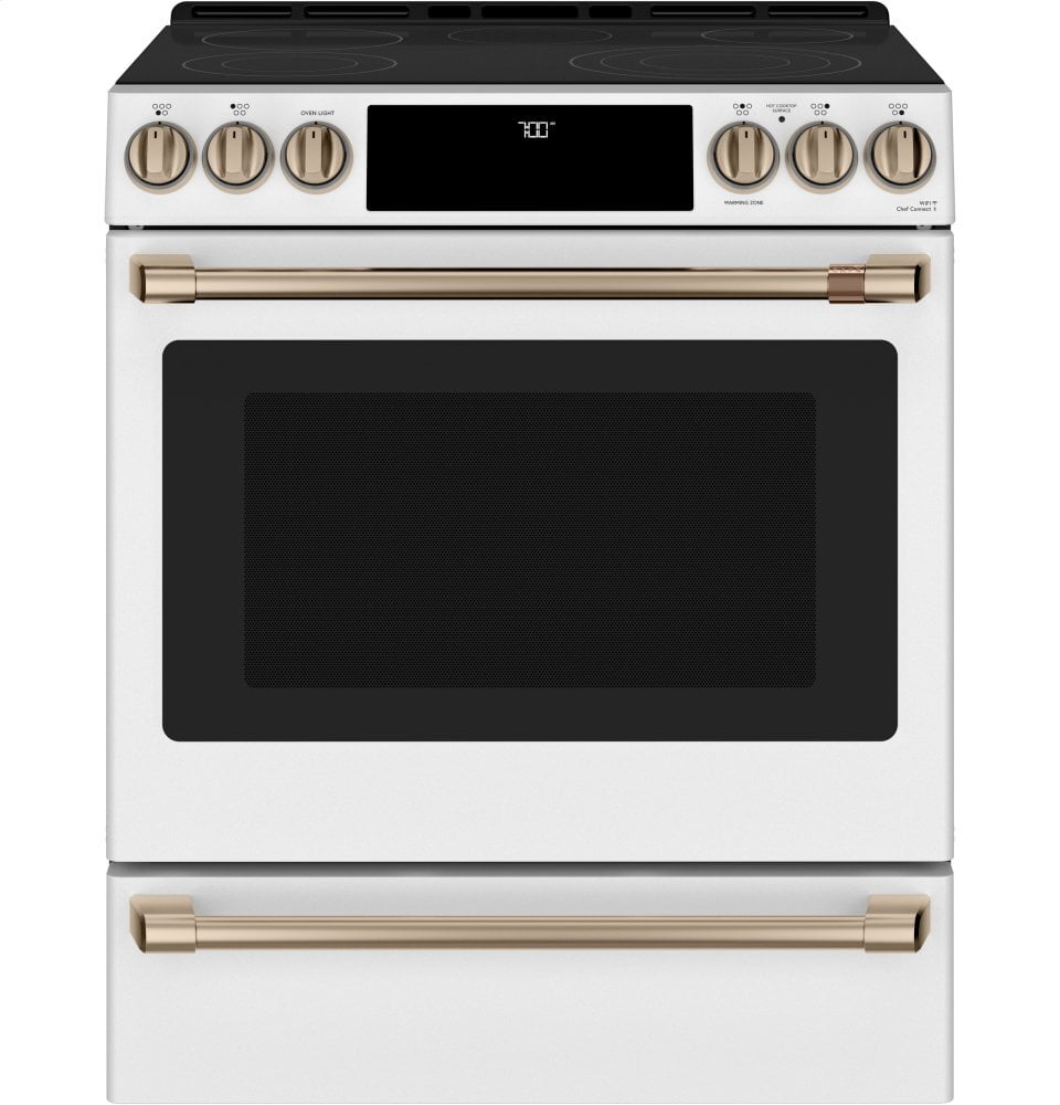 Cafe CAFÉ™ 30" Smart Slide-In, Front-Control, Radiant and Convection Range