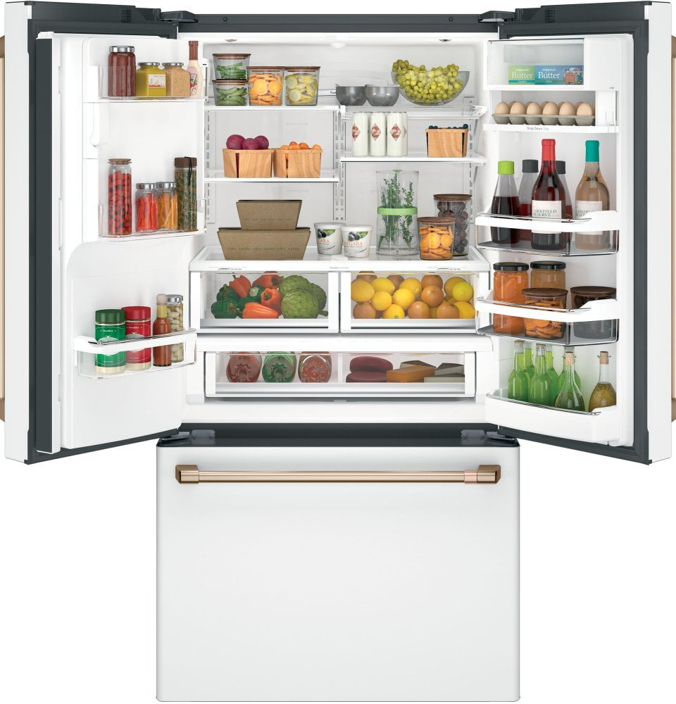 Cafe CAFÉ™ ENERGY STAR® 27.7 Cu. Ft. Smart French-Door Refrigerator with Hot Water Di