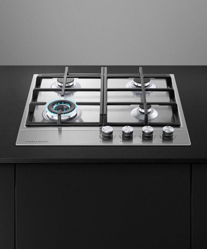 Fisher & Paykel 24" Series 7 4 Burner Gas Cooktop